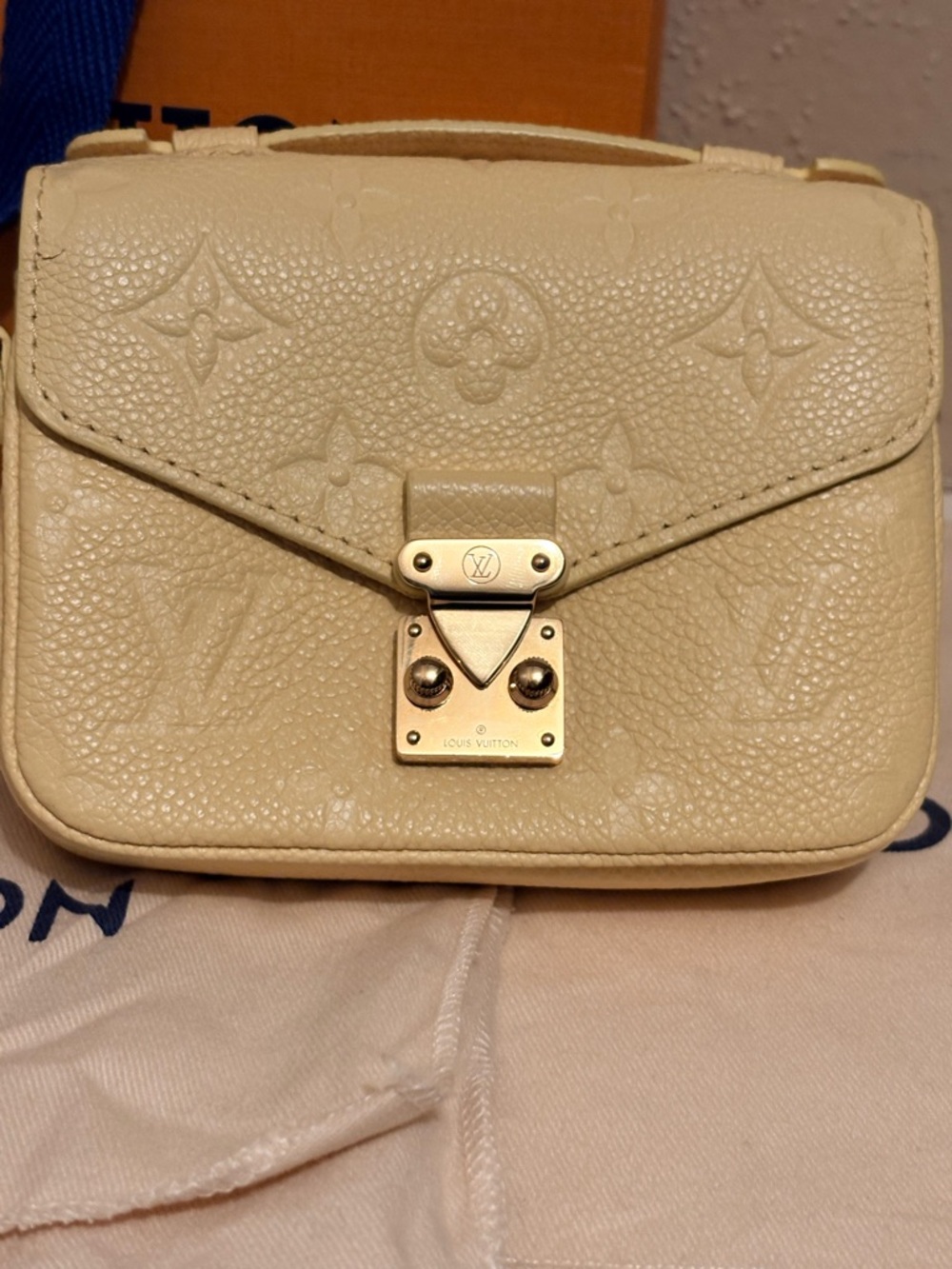 Louis Vuitton Micro Metis Empreinte Leather Jaune Yellow Bag - Picture 5 of 12
